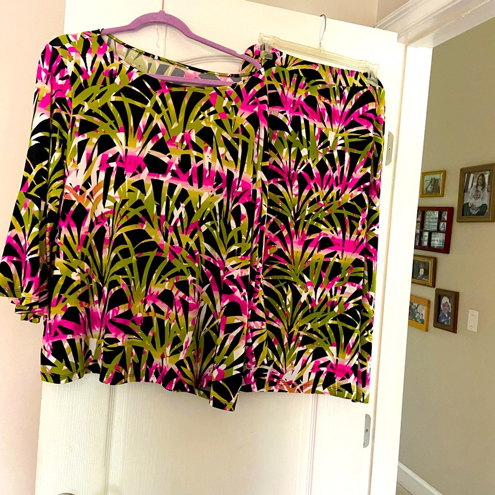 Kaspar tunic and skirt set